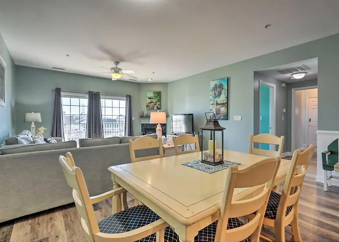 Balcony W/ Inlet View: Dtwn Ocean * Ocean City
