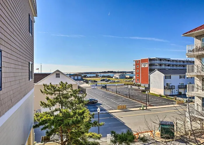 Balcony W/ Inlet View: Dtwn Ocean Ocean City