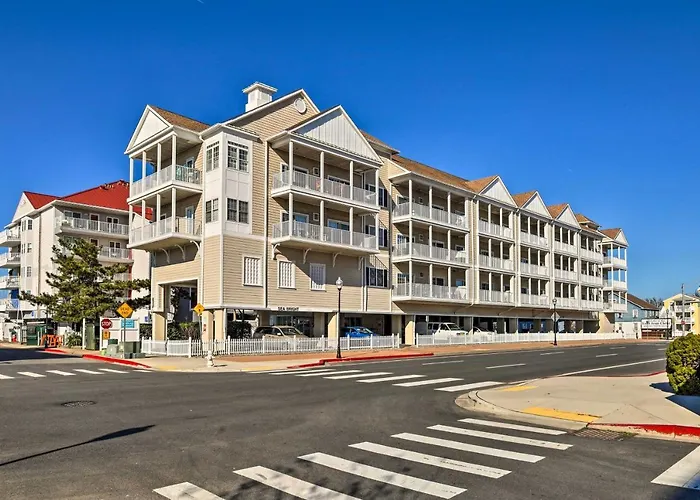 Balcony W/ Inlet View: Dtwn Ocean Ocean City